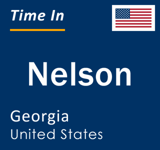 Current local time in Nelson, Georgia, United States