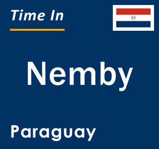 Current local time in Nemby, Paraguay