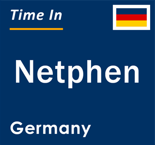 Current local time in Netphen, Germany