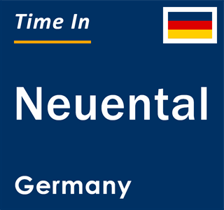 Current local time in Neuental, Germany