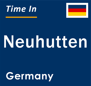 Current local time in Neuhutten, Germany