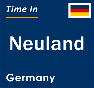 Current local time in Neuland, Germany