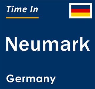 Current local time in Neumark, Germany