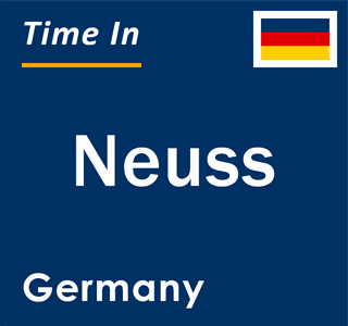 Current local time in Neuss, Germany