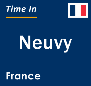 Current local time in Neuvy, France