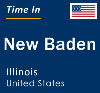 Current local time in New Baden, Illinois, United States