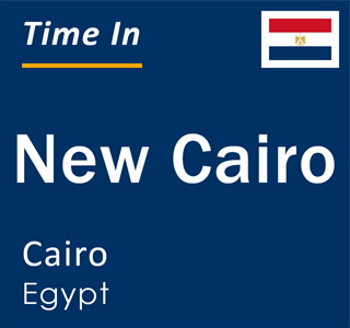 Current local time in New Cairo, Cairo, Egypt