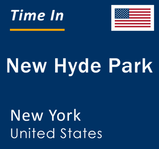 Current local time in New Hyde Park, New York, United States