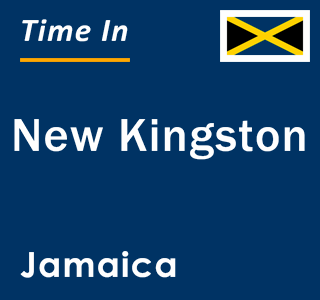 Current local time in New Kingston, Jamaica