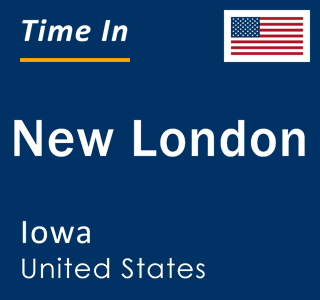 Current local time in New London, Iowa, United States