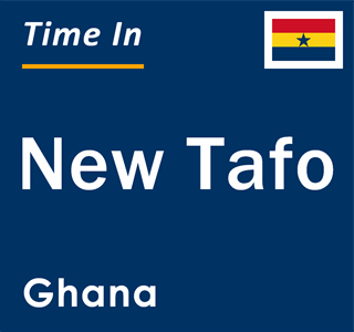 Current local time in New Tafo, Ghana