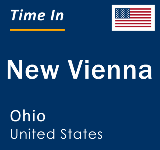 Current local time in New Vienna, Ohio, United States