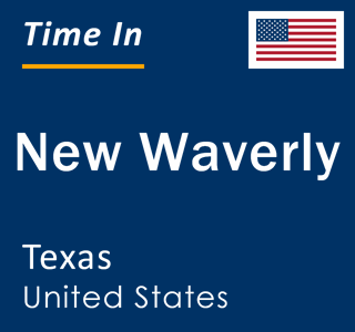 Current local time in New Waverly, Texas, United States