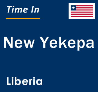 Current local time in New Yekepa, Liberia