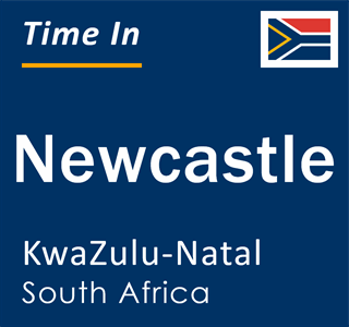 Current local time in Newcastle, KwaZulu-Natal, South Africa