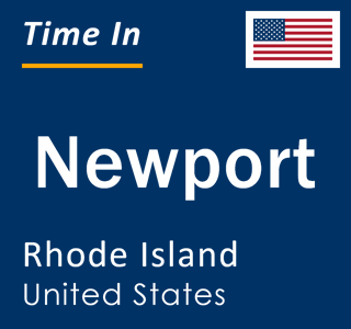 Current local time in Newport, Rhode Island, United States