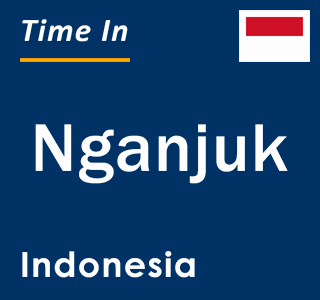 Current local time in Nganjuk, Indonesia