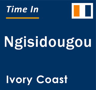 Current local time in Ngisidougou, Ivory Coast