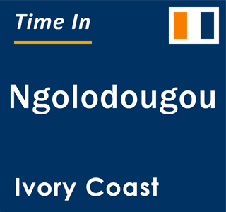 Current local time in Ngolodougou, Ivory Coast