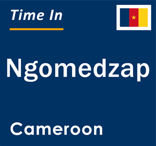 Current local time in Ngomedzap, Cameroon