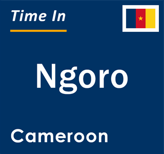 Current local time in Ngoro, Cameroon