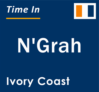 Current local time in N'Grah, Ivory Coast