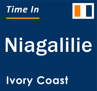 Current local time in Niagalilie, Ivory Coast