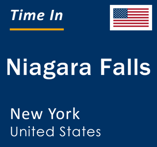 Current local time in Niagara Falls, New York, United States