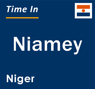 Current local time in Niamey, Niger