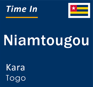 Current local time in Niamtougou, Kara, Togo