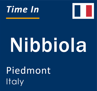 Current local time in Nibbiola, Piedmont, Italy