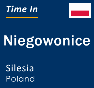 Current local time in Niegowonice, Silesia, Poland