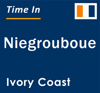 Current local time in Niegrouboue, Ivory Coast