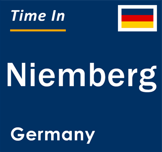 Current local time in Niemberg, Germany