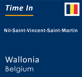 Current local time in Nil-Saint-Vincent-Saint-Martin, Wallonia, Belgium