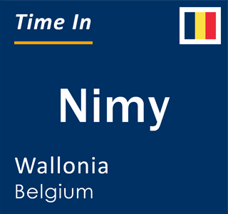 Current local time in Nimy, Wallonia, Belgium