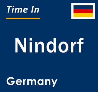 Current local time in Nindorf, Germany