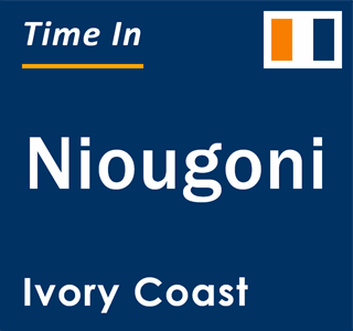 Current local time in Niougoni, Ivory Coast