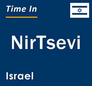 Current local time in NirTsevi, Israel