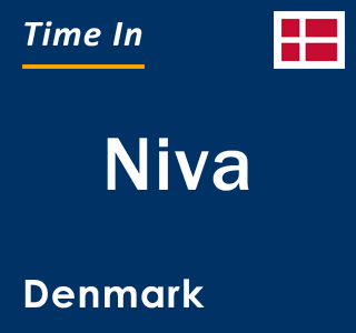 Current local time in Niva, Denmark