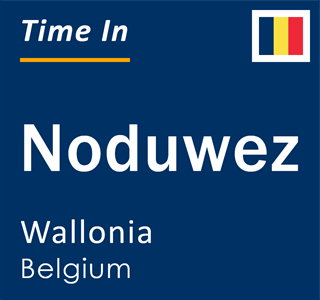 Current local time in Noduwez, Wallonia, Belgium