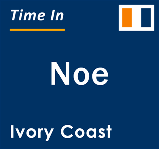 Current local time in Noe, Ivory Coast