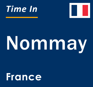 Current local time in Nommay, France