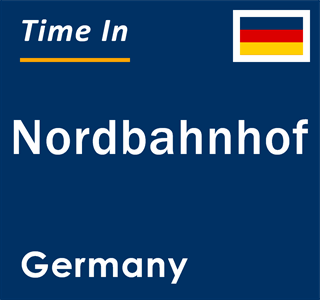 Current local time in Nordbahnhof, Germany