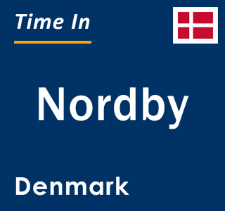 Current local time in Nordby, Denmark