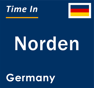 Current local time in Norden, Germany