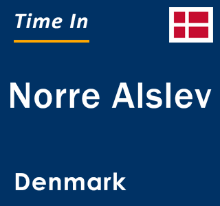 Current local time in Norre Alslev, Denmark