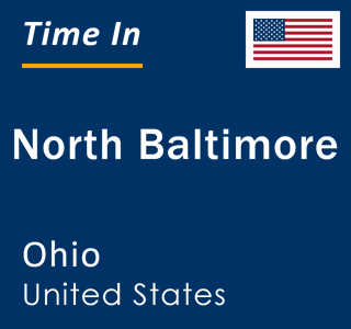 Current local time in North Baltimore, Ohio, United States