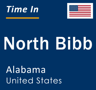 Current local time in North Bibb, Alabama, United States