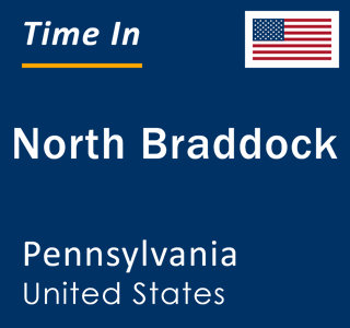 Current local time in North Braddock, Pennsylvania, United States